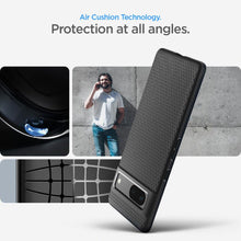 Заредете изображение във визуализатора на галерията – Spigen Liquid Air case for Google Pixel 7 black
