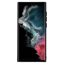 Заредете изображение във визуализатора на галерията – Leather 3D Case for Samsung Galaxy S22 Ultra design 3 black
