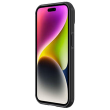 Заредете изображение във визуализатора на галерията – Nillkin CamShield Pro Magnetic Case for iPhone 15 with camera cover - black
