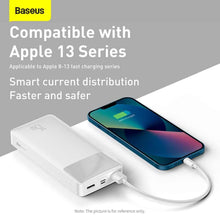 Заредете изображение във визуализатора на галерията – Power bank baseus bipow - 20 000mah lcd quick charge pd15w white ppdml-j02 - TopMag
