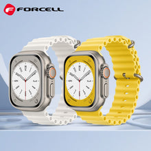 Заредете изображение във визуализатора на галерията – FORCELL F-DESIGN FA12 strap for Apple Watch 38/40/41mm yellow
