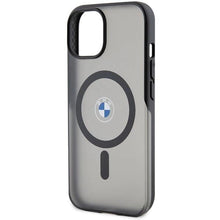 Заредете изображение във визуализатора на галерията – BMW IML Signature MagSafe case for iPhone 15 Plus / 14 Plus - black
