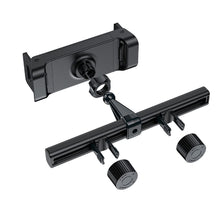 Заредете изображение във визуализатора на галерията – Acefast car holder on car headrest for tablet or  mobile ( 4,7" - 12,9" ) d8 black
