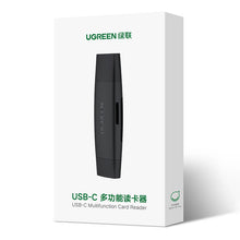 Заредете изображение във визуализатора на галерията – Ugreen adapter SD / micro SD card reader (USB-A / USB-C) black (CM304)

