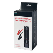 Заредете изображение във визуализатора на галерията – Choetech jump starter with powerbank 8000mAh - LED flashlight black (TC0016)
