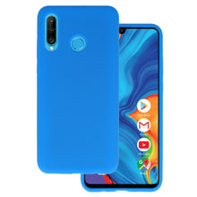 Заредете изображение във визуализатора на галерията – Silicone Lite Case for Huawei P30 Lite blue
