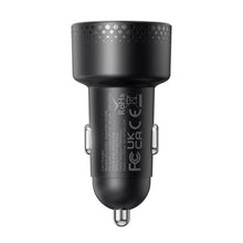 Заредете изображение във визуализатора на галерията – Car charger 2x USB C 70W with LED display Joyroom JR-CCD02 | black
