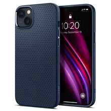 Заредете изображение във визуализатора на галерията – Spigen liquid air гръб за iphone 14 navy blue - TopMag
