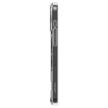 Заредете изображение във визуализатора на галерията – Spigen Ultra Hybrid S MagSafe case with stand for iPhone 15 Pro - transparent
