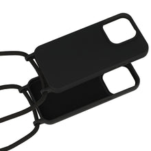 Заредете изображение във визуализатора на галерията – Strap Silicone Case for Iphone 11 design 1 black
