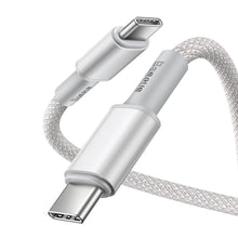 Заредете изображение във визуализатора на галерията – Baseus USB Type C - USB Type C cable fast charging Power Delivery Quick Charge 100 W 5 A 2 m white (CATGD-A02)

