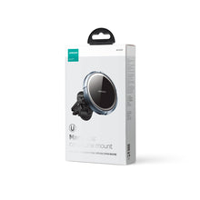 Заредете изображение във визуализатора на галерията – Joyroom Magnetic Car Phone Holder for Air Vent Black (JR-ZS313)
