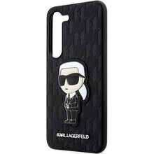 Заредете изображение във визуализатора на галерията – Karl Lagerfeld KLHCS23MSAKLHKPK S23+ S916 hardcase black/black Saffiano Monogram Ikonik
