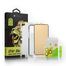 Заредете изображение във визуализатора на галерията – Bestsuit 6in1 set for iPhone 12 pro case / flexi tempered glass / back film / camera glass / cloths / applicator (D30 Buffer) - TopMag
