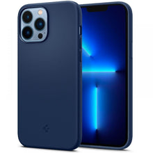Заредете изображение във визуализатора на галерията – SPIGEN SILICONE FIT IPHONE 13 PRO NAVY BLUE - TopMag
