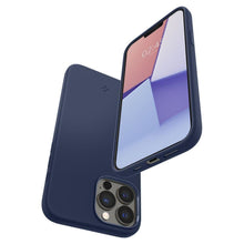 Заредете изображение във визуализатора на галерията – SPIGEN SILICONE FIT IPHONE 13 PRO NAVY BLUE - TopMag
