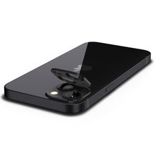 Заредете изображение във визуализатора на галерията – SPIGEN OPTIK.TR CAMERA PROTECTOR 2-PACK IPHONE 13 MINI / 13 BLACK COVER - TopMag
