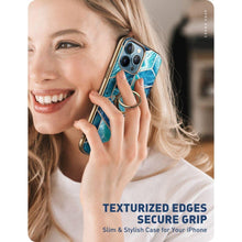 Заредете изображение във визуализатора на галерията – Supcase IBLSN COSMO SNAP IPHONE 13 PRO OCEAN BLUE - TopMag
