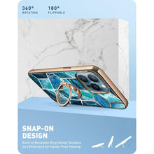 Заредете изображение във визуализатора на галерията – Supcase IBLSN COSMO SNAP IPHONE 13 PRO OCEAN BLUE - TopMag
