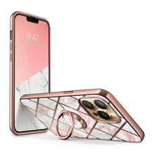 Заредете изображение във визуализатора на галерията – Supcase IBLSN COSMO SNAP IPHONE 13 PRO MARBLE PINK - TopMag
