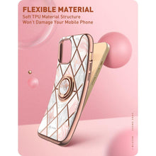 Заредете изображение във визуализатора на галерията – Supcase IBLSN COSMO SNAP IPHONE 13 PRO MARBLE PINK - TopMag
