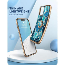 Заредете изображение във визуализатора на галерията – Supcase IBLSN COSMO SNAP IPHONE 13 OCEAN BLUE - TopMag

