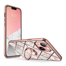 Заредете изображение във визуализатора на галерията – Supcase IBLSN COSMO SNAP IPHONE 13 MARBLE PINK - TopMag
