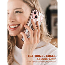 Заредете изображение във визуализатора на галерията – Supcase IBLSN COSMO SNAP IPHONE 13 MARBLE PINK - TopMag
