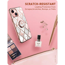Заредете изображение във визуализатора на галерията – Supcase IBLSN COSMO SNAP IPHONE 13 MARBLE PINK - TopMag
