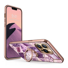 Заредете изображение във визуализатора на галерията – Supcase IBLSN COSMO SNAP IPHONE 13 PRO MARBLE PURPLE - TopMag
