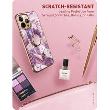 Заредете изображение във визуализатора на галерията – Supcase IBLSN COSMO SNAP IPHONE 13 PRO MARBLE PURPLE - TopMag
