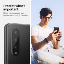 Заредете изображение във визуализатора на галерията – TEMPERED GLASS SPIGEN OPTIK.TR CAMERA LENS GALAXY FOLD 3 BLACK - TopMag
