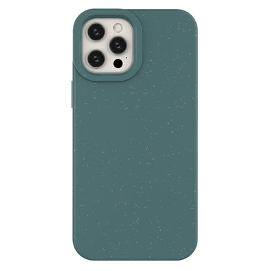 Eco Case Case for iPhone 12 Pro Max Silicone Cover Phone Cover Green - TopMag