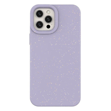 Eco Case Case for iPhone 12 Pro Max Silicone Cover Phone Shell Purple - TopMag