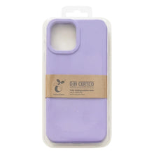 Заредете изображение във визуализатора на галерията – Eco Case for iPhone 13 mini silicone cover phone case purple - TopMag
