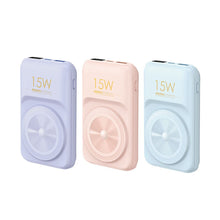 Заредете изображение във визуализатора на галерията – Remax Lefon Series Powerbank with inductive charging 10000mAh 22.5W purple (RPP-281-purple)
