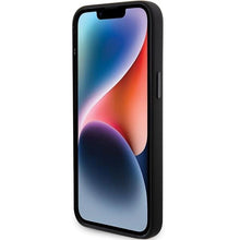 Заредете изображение във визуализатора на галерията – Karl Lagerfeld Silicone Choupette Metal Pin case for iPhone 15 Pro Max - black

