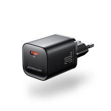 Заредете изображение във визуализатора на галерията – Joyroom JR-TCF07EU Speed ​​Series 30W USB-C PD/QC/AFC/FCP wall charger - black
