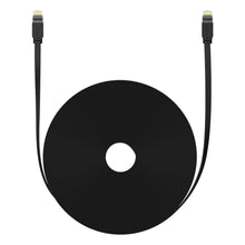 Заредете изображение във визуализатора на галерията – Baseus High Speed ​​Cat 6 RJ-45 1000Mb/s Ethernet cable 30m flat - black
