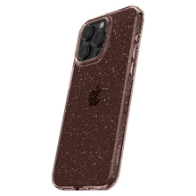 Заредете изображение във визуализатора на галерията – Spigen Liquid Crystal Glitter, rose quartz - iPhone 15 Pro
