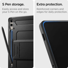 Заредете изображение във визуализатора на галерията – Spigen TOUGH ARMOR "PRO" GALAXY TAB S9+ PLUS 12.4 X810 / X816B BLACK
