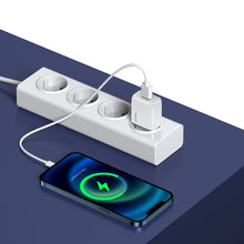 Заредете изображение във визуализатора на галерията – Joyroom USB wall charger 2,1 A white (L-1A101)
