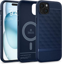 Заредете изображение във визуализатора на галерията – CASEOLOGY PARALLAX MAG MAGSAFE IPHONE 15 MIDNIGHT BLUE
