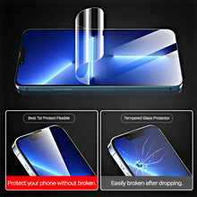 Заредете изображение във визуализатора на галерията – Tel Protect Best Flexible Hybrid Tempered Glass for IPHONE 15/15 PRO
