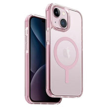 Заредете изображение във визуализатора на галерията – Uniq Combat Magclick Charging case for iPhone 15 / 14 / 13 - pink
