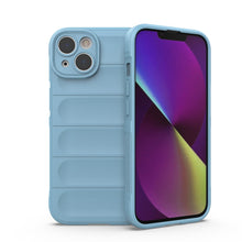 Заредете изображение във визуализатора на галерията – Magic Shield Case case for iPhone 14 flexible armored case light blue
