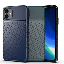 Заредете изображение във визуализатора на галерията – Thunder Case Flexible Tough Rugged Cover TPU Case for iPhone 11 black
