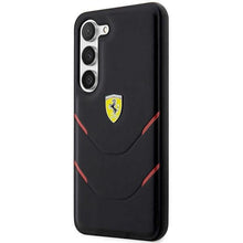 Заредете изображение във визуализатора на галерията – Ferrari FEHCS23MPBAK S23+ S916 black/black hardcase Hot Stamp Lines
