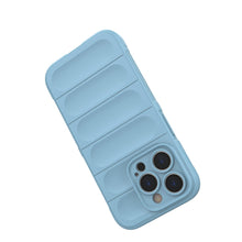 Заредете изображение във визуализатора на галерията – Magic Shield Case case for iPhone 14 Pro flexible armored case light blue
