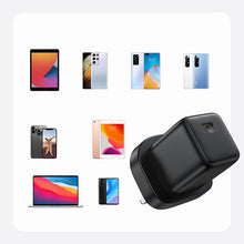 Заредете изображение във визуализатора на галерията – Joyroom Small Fast USB Type C PD Charger 25W UK Plug Black (L-P251) - TopMag
